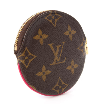 Louis Vuitton Monogram 2018 Christmas Animation Round Coin Purse 3 of 8