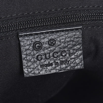 Gucci Nylon Monogram Medium Abbey Convertible Tote Black 6 of 7