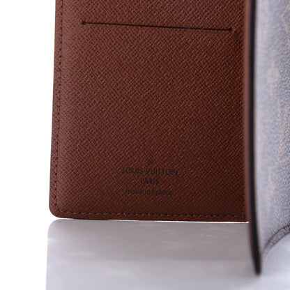 Louis Vuitton Monogram Checkbook Holder Case Wallet 6 of 7