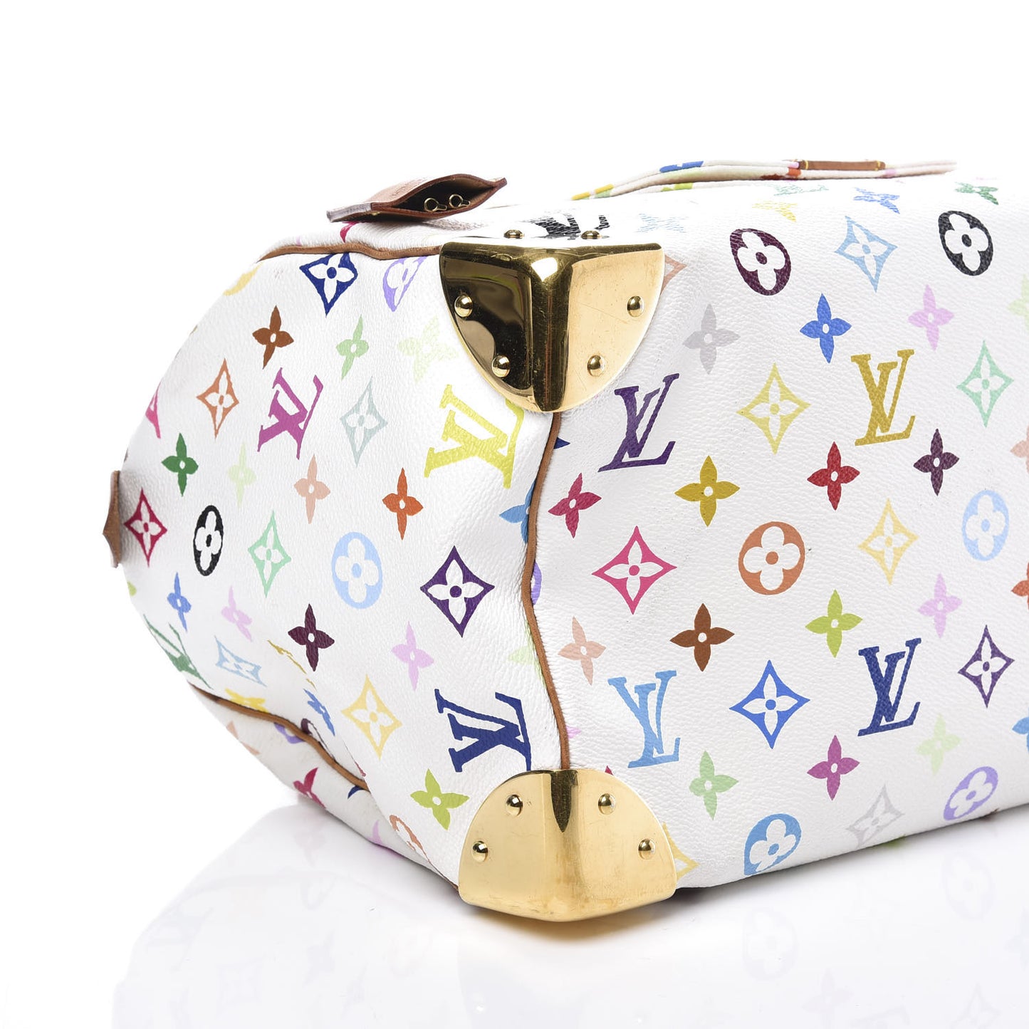 Monogram Multicolor Speedy 30 White