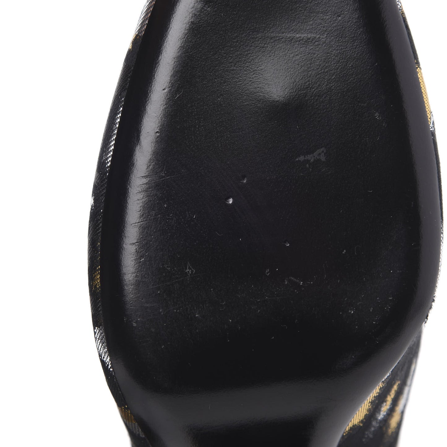 Jacquard Leopard Loulou Ankle Boots 35.5 Oro