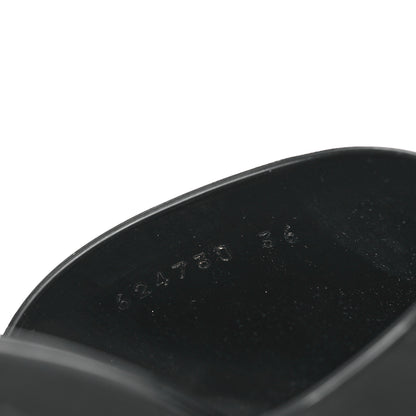 Gucci Rubber Gucci Logo Womens Platform 20/60mm Slide Sandals 36 Black 8 of 8