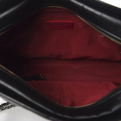 Chanel Aged Calfskin Quilted Large Gabrielle Hobo Black 5 of 11
