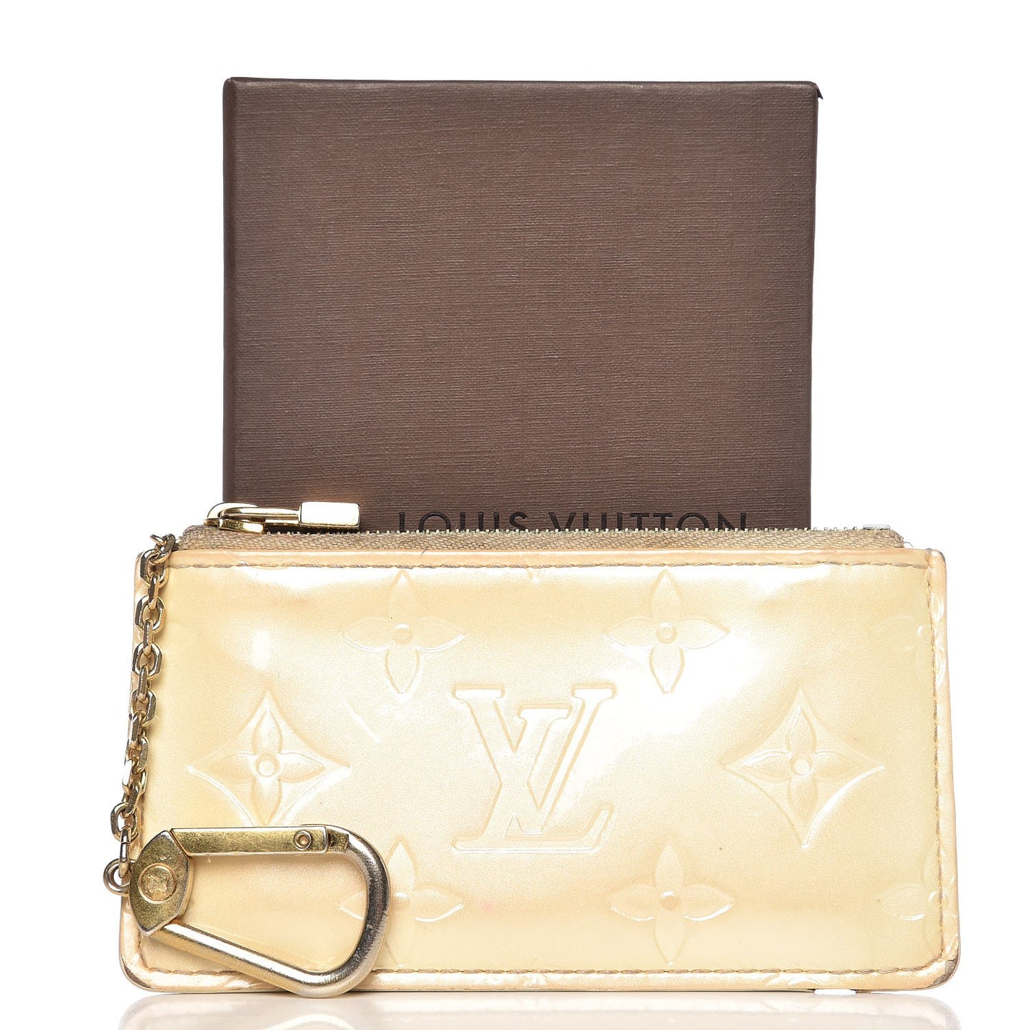 Vernis Key Pouch Perle