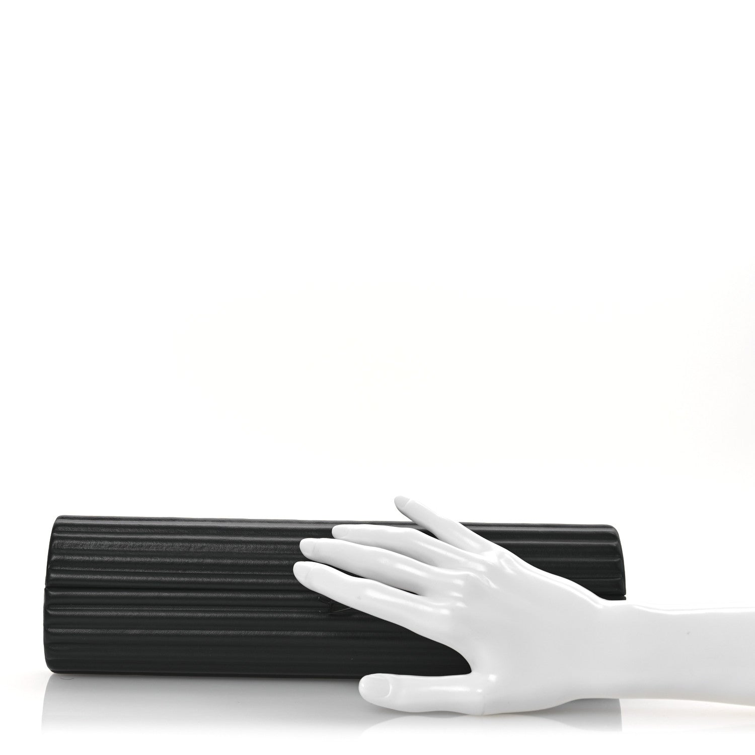 Saint Laurent Calfskin Opyum Clutch Black 2 of 11