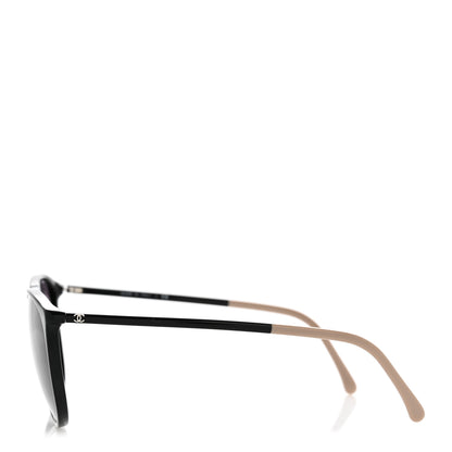 Chanel Acetate Round Sunglasses 5278 Black 3 of 8