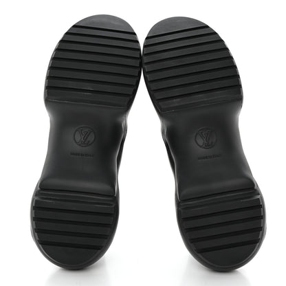 Louis Vuitton Calfskin Patent Monogram LV Archlight Sneakers 38.5 Black 5 of 8