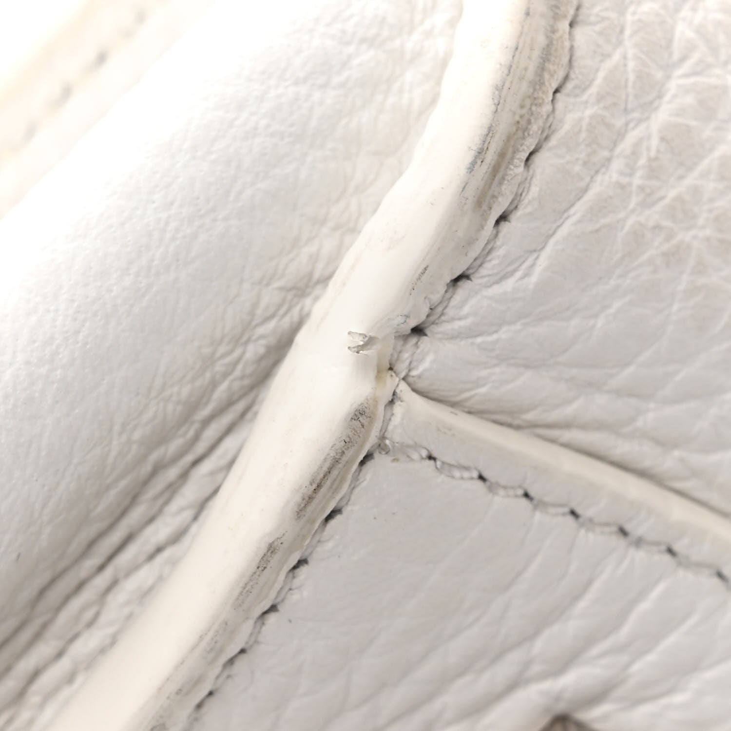 The Row Grained Calfskin Soft Margaux 17 White 13 of 13