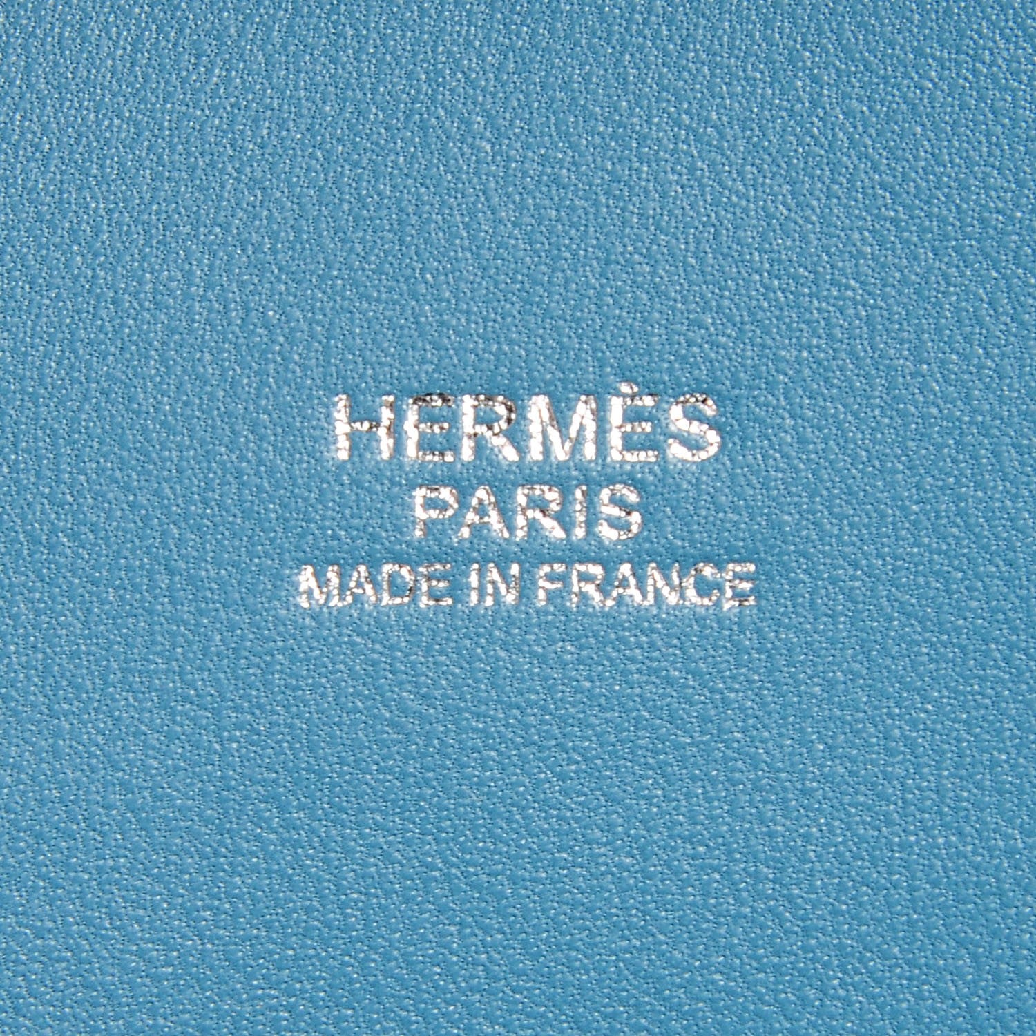 Hermes Taurillon Clemence Bolide 31 Blue Jean 13 of 25