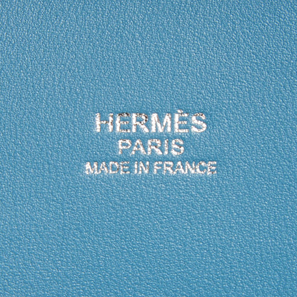 Hermes Taurillon Clemence Bolide 31 Blue Jean 13 of 25