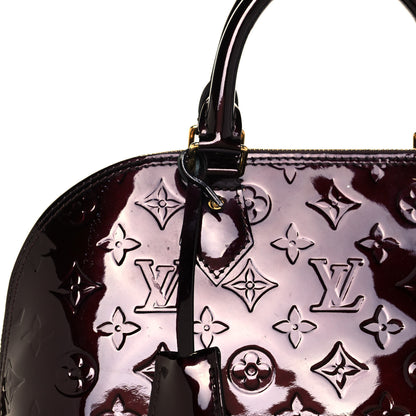 Louis Vuitton Vernis Alma PM Amarante 8 of 18