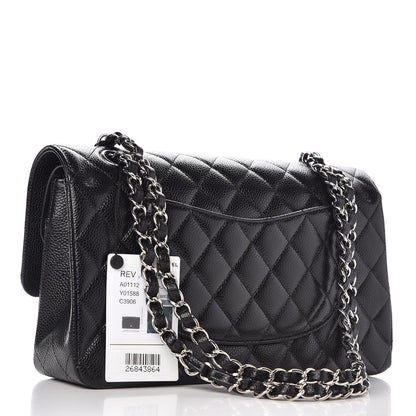 Chanel Caviar Quilted Medium Double Flap Black 4 of 8