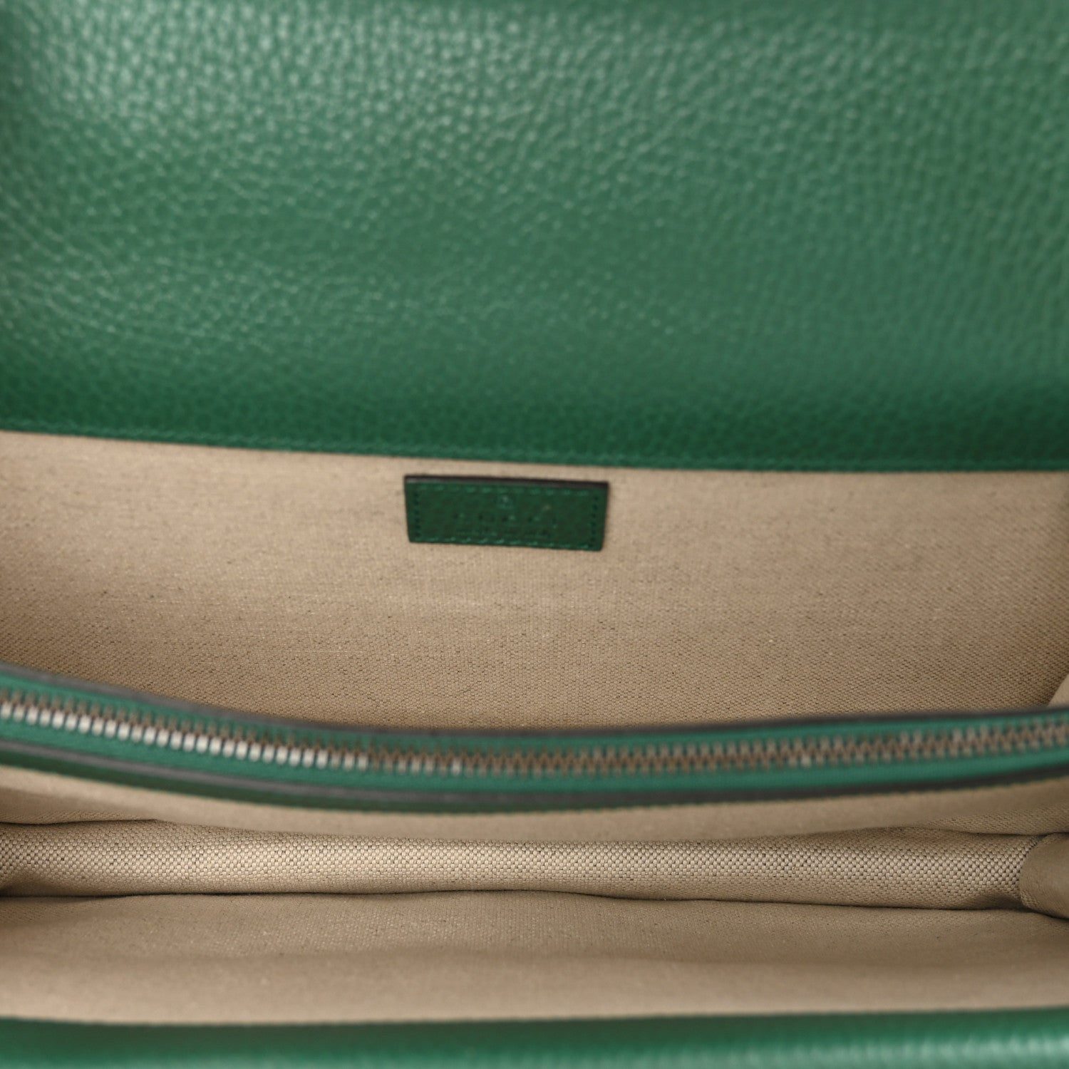Gucci Pebbled Calfskin Small Dionysus Shoulder Bag Emerald 6 of 10