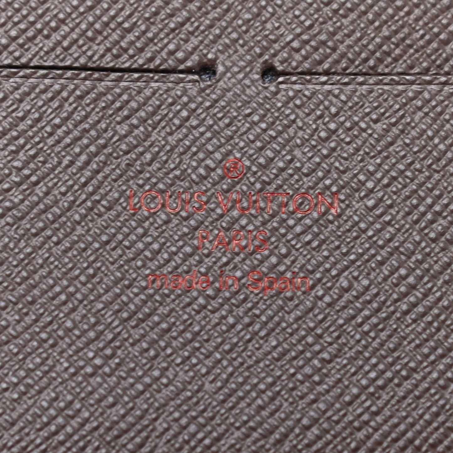 Damier Ebene Zippy Organizer Wallet