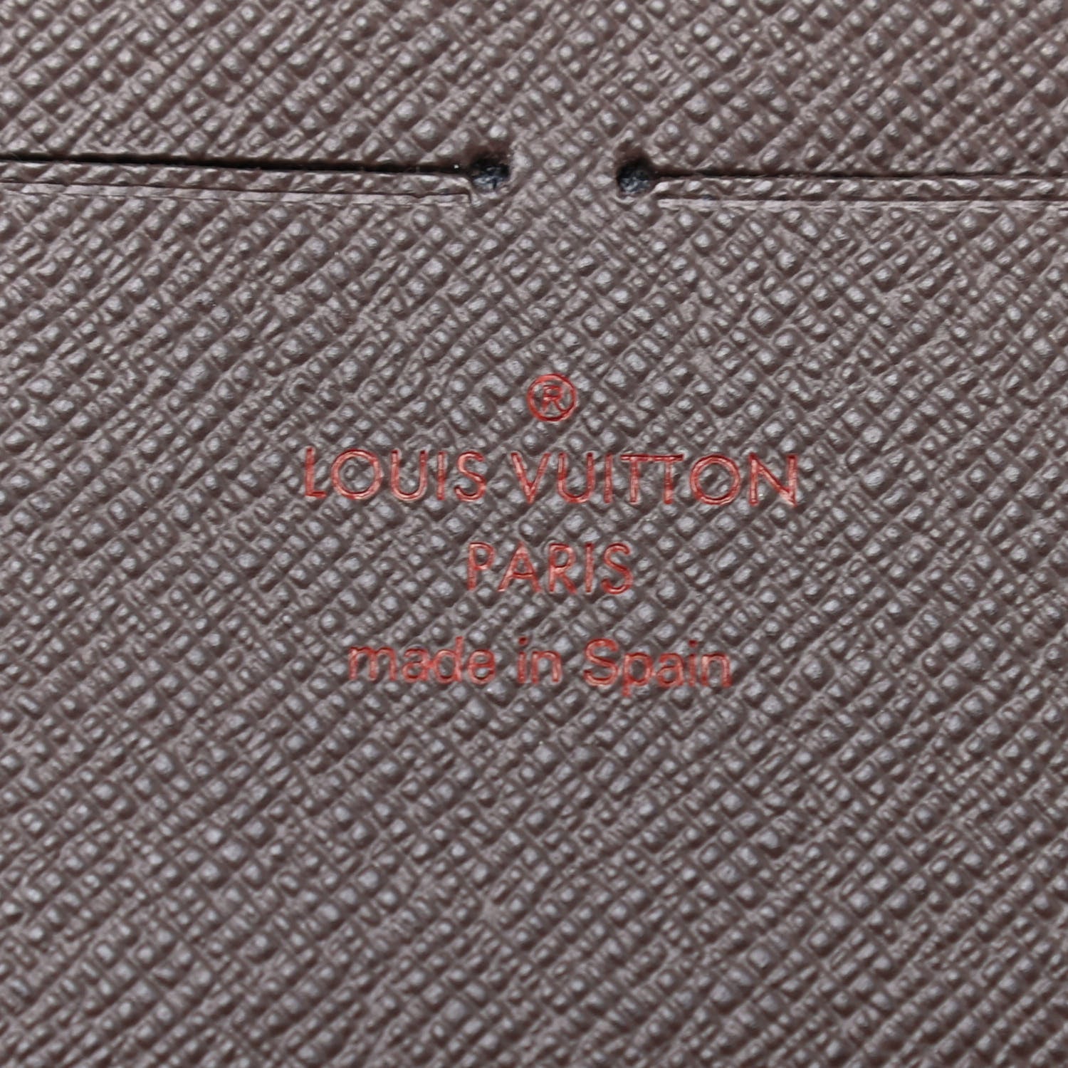 Louis Vuitton Damier Ebene Zippy Organizer Wallet 6 of 6
