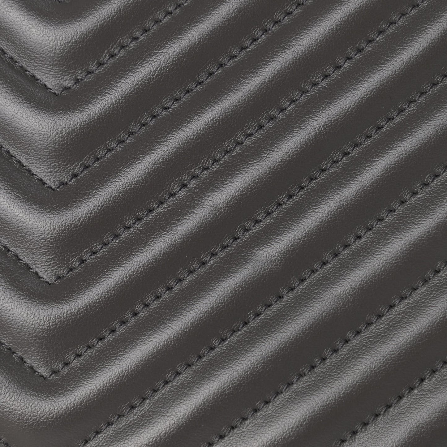 Calfskin Matelasse Monogram Lou Camera Bag Grey