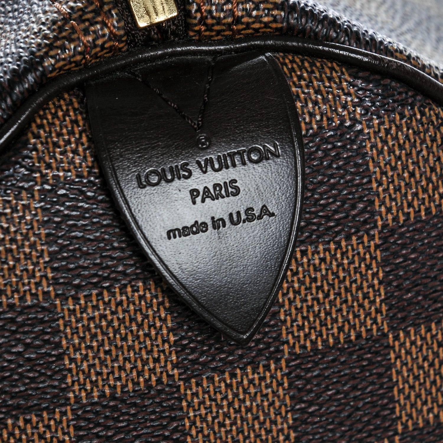 Louis Vuitton Damier Ebene Speedy 30 7 of 7