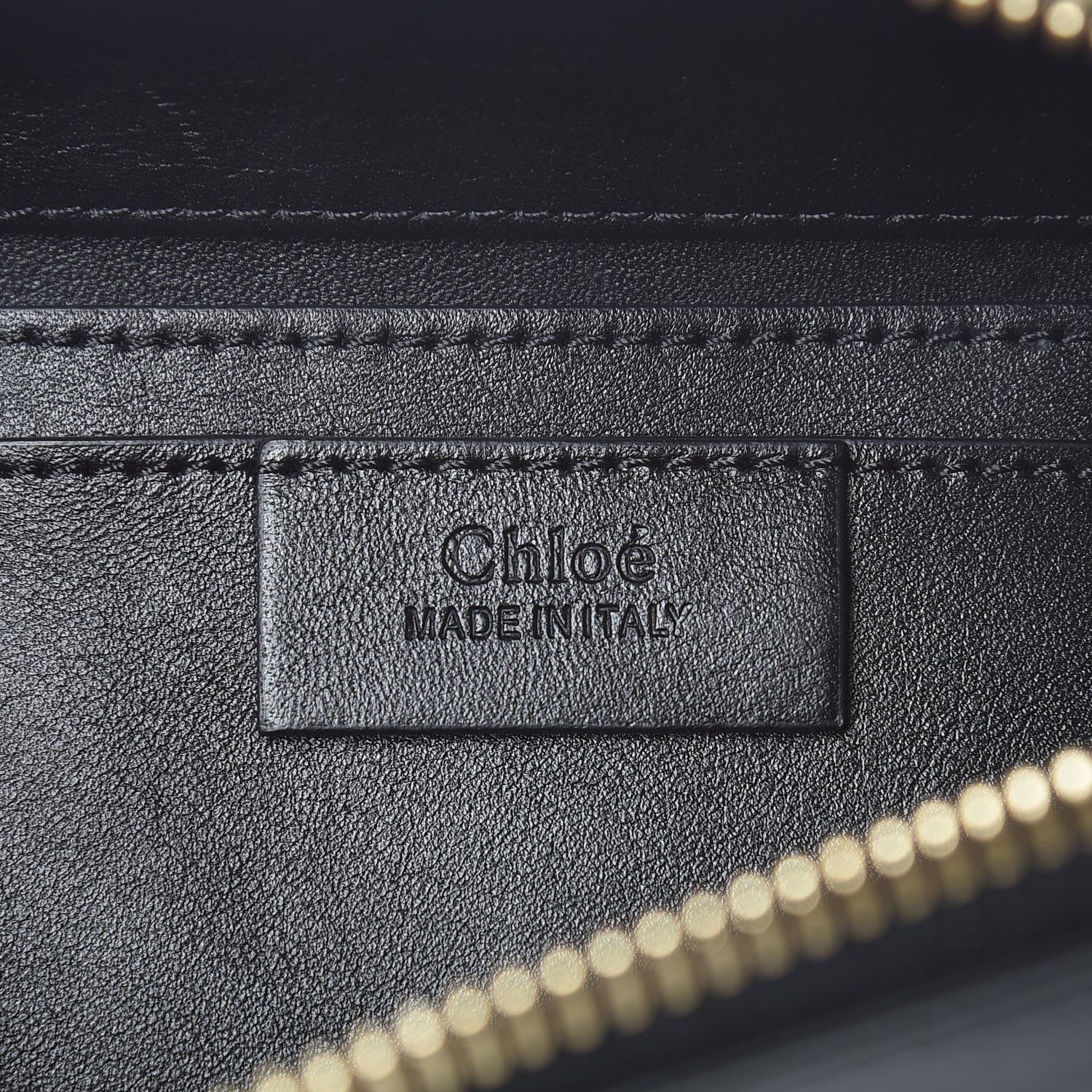Chloe Calfskin Suede Small Roy Bag Black 7 of 8