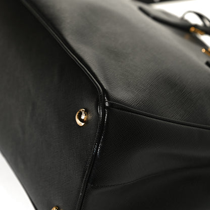Prada Saffiano Lux Medium Tote Black 12 of 14