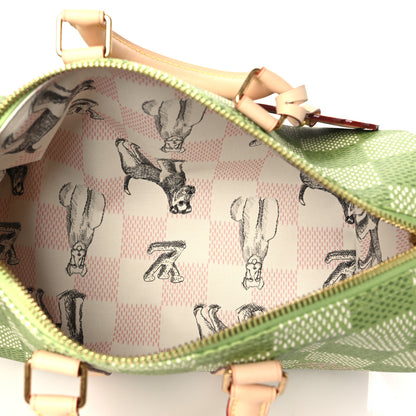 Louis Vuitton Damier Golf Keepall Bandouliere 35 Green 5 of 9