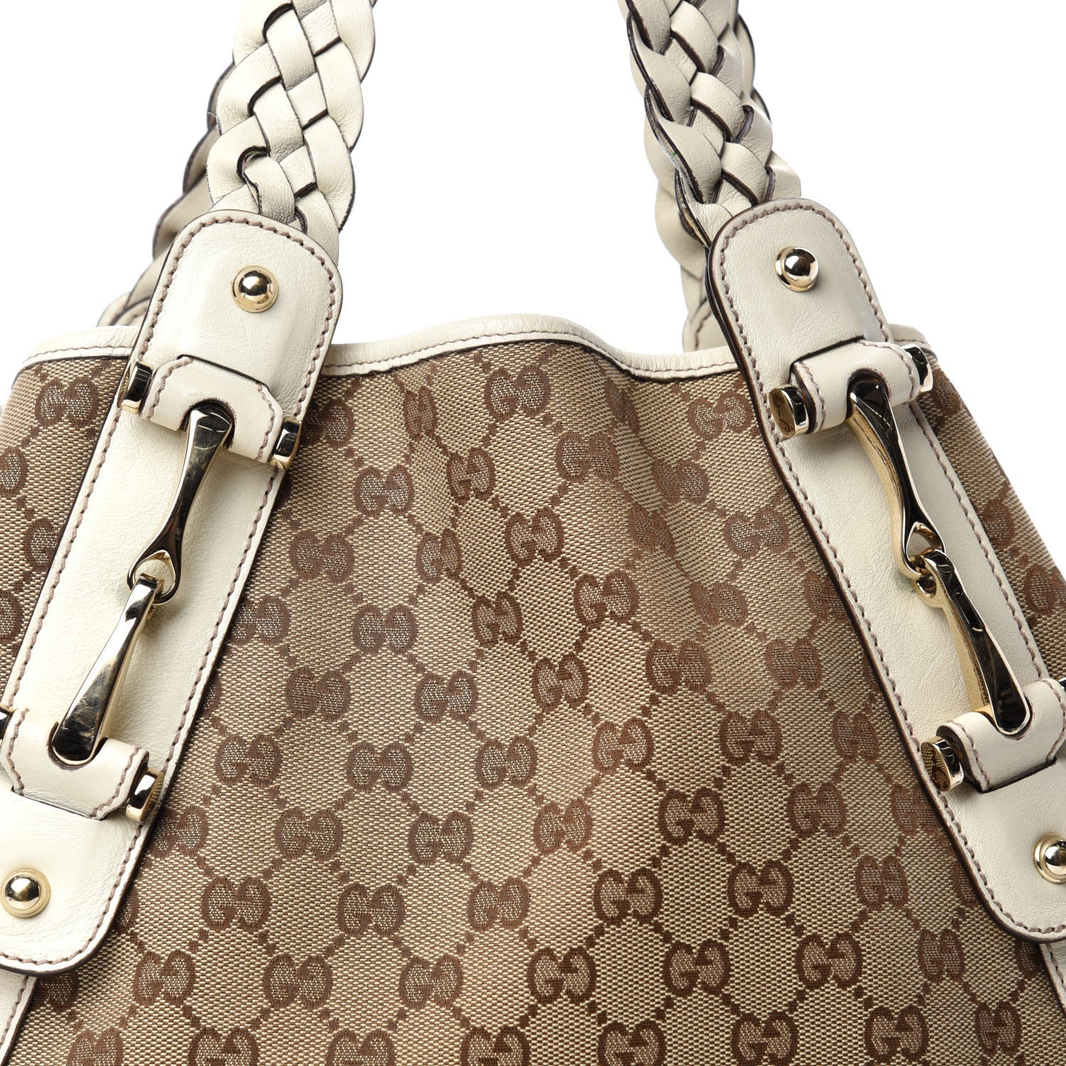 Gucci Monogram Small Pelham Shoulder Bag Off White 10 of 10