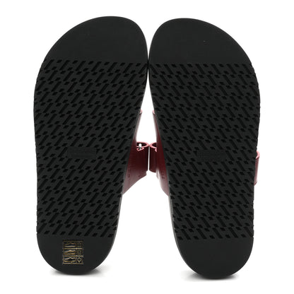 Hermes Calfskin Womens Chypre Sandals 36 Rouge H 6 of 9