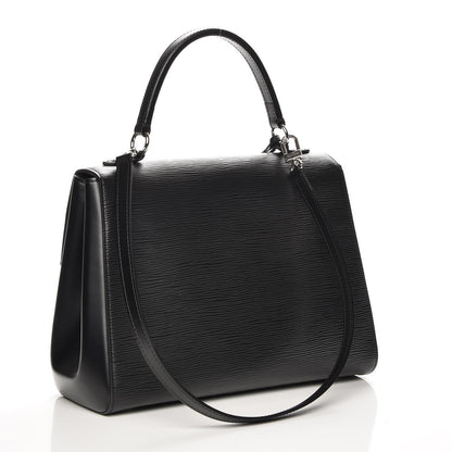Louis Vuitton Epi Cluny MM Black 4 of 8
