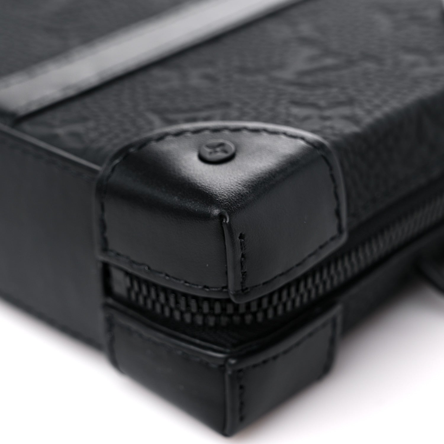 Louis Vuitton Taurillon Monogram Soft Trunk Wallet Black 7 of 10