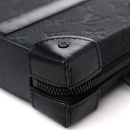 Louis Vuitton Taurillon Monogram Soft Trunk Wallet Black 7 of 10