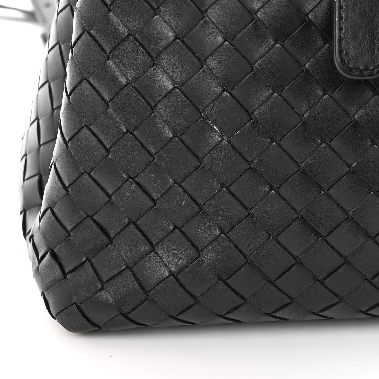 Bottega Veneta Nappa Intrecciato Small Roma Tote Black 11 of 13