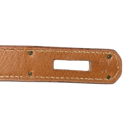 Hermes Courchevel Kelly Retourne 32 Gold 7 of 18