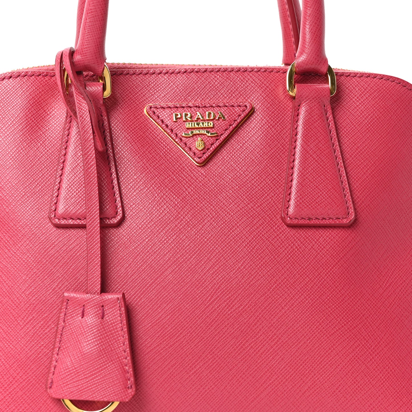 Saffiano Lux Small Promenade Tote Peonia