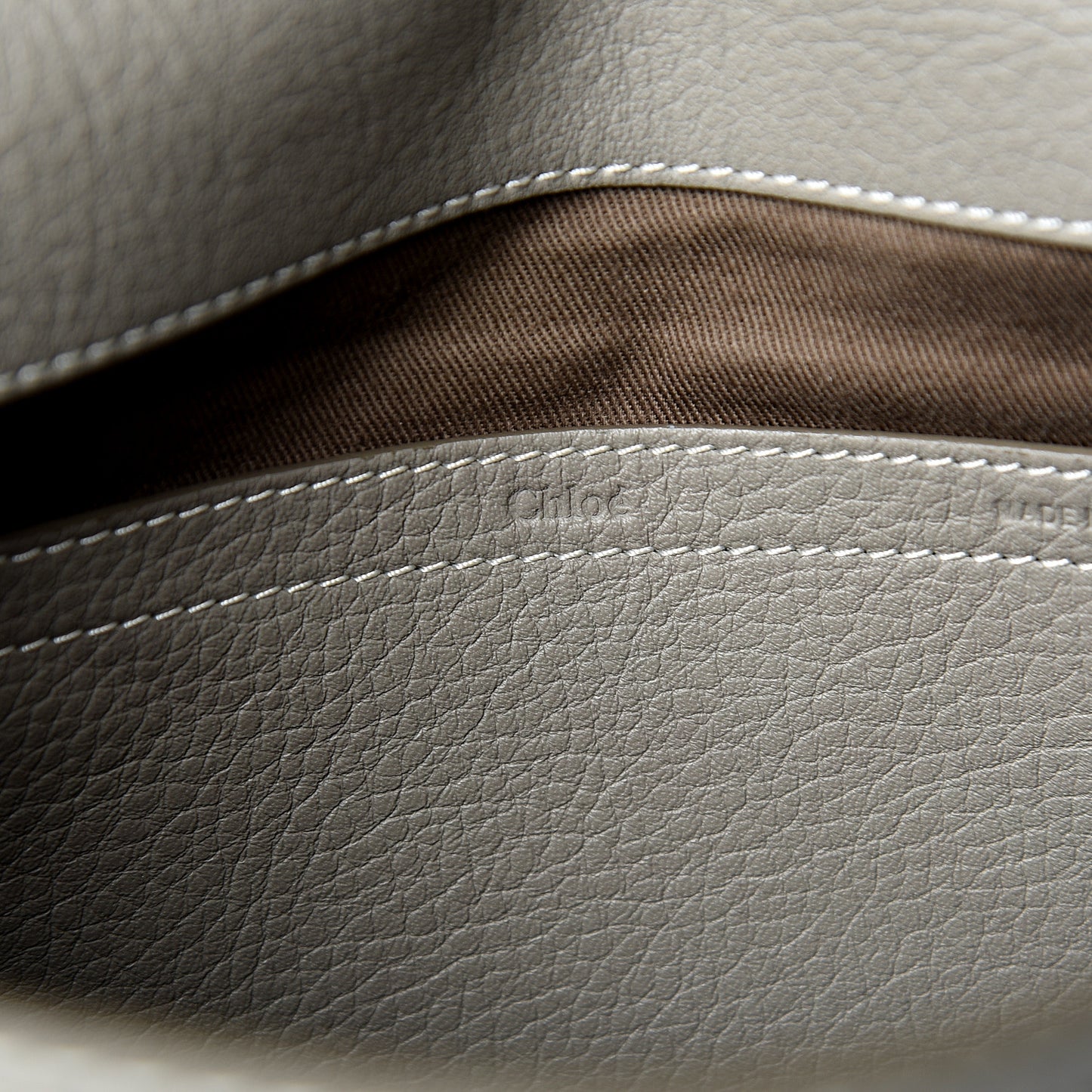 Calfskin Medium Marcie Round Crossbody Bag Cashmere Grey