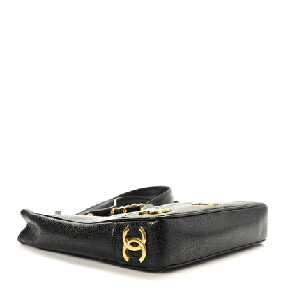 Chanel Caviar CC Shoulder Bag Black 4 of 9