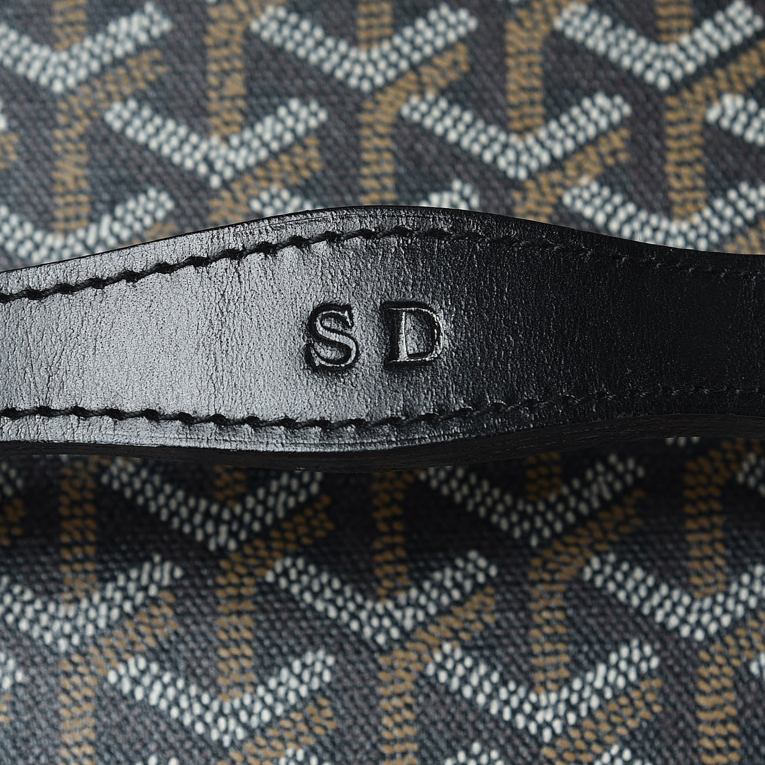 Goyard Goyardine Sardaigne Train Case Black 9 of 13