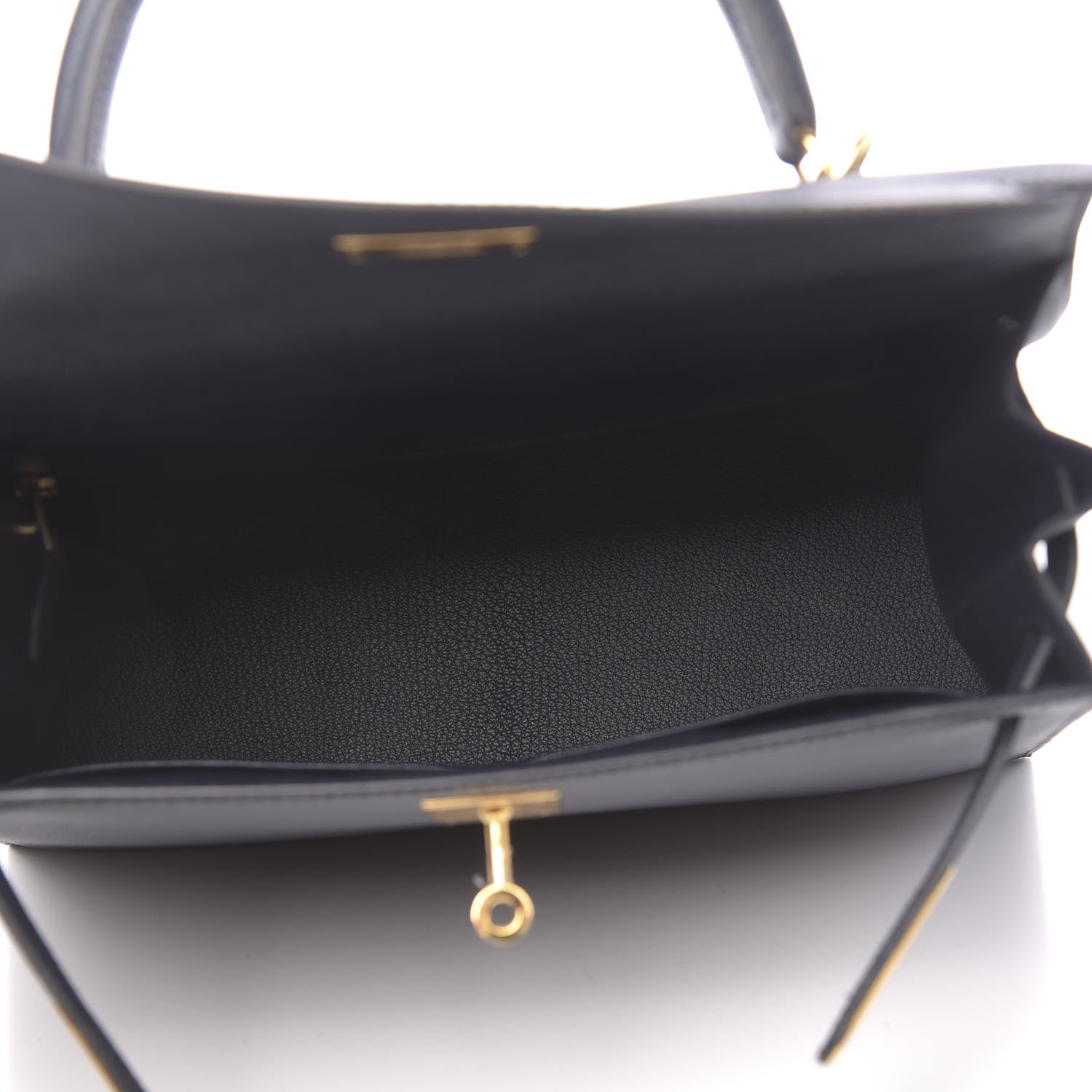 Hermes Epsom Kelly 28 Bleu Indigo 6 of 11
