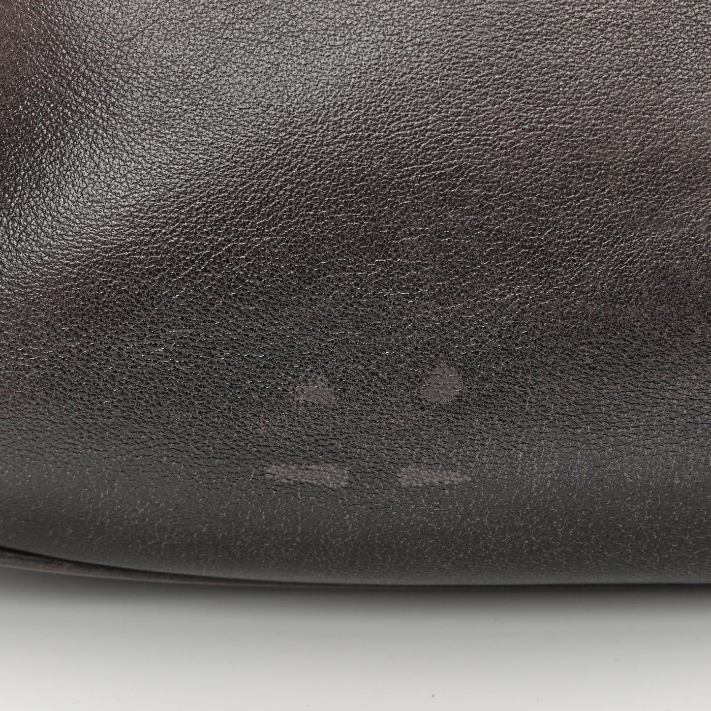 Grained Calfskin Medium Shaded Jennifer Crossbody Bag Brown