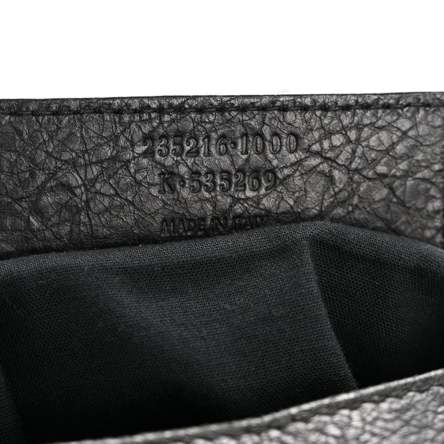 Agneau Classic Hardware Velo Black