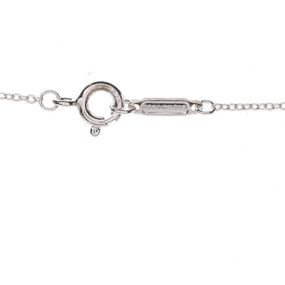 Tiffany Sterling Silver Enchant Heart Key Pendant Necklace 6 of 7