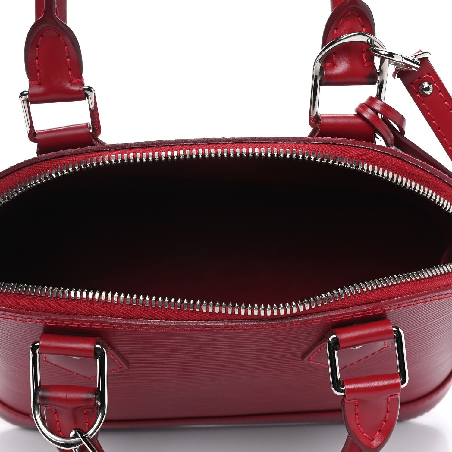 Louis Vuitton Epi Alma BB Carmine 4 of 6