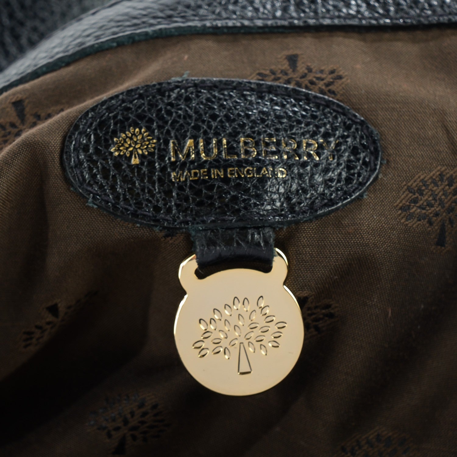 Mulberry Natural Leather Piccadilly Black 9 of 13