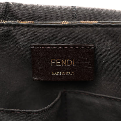 Fendi Zucca Vitello Artic Messenger Bag Tobacco Castagna 6 of 14