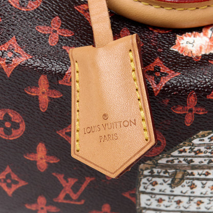 Louis Vuitton Catogram Speedy Bandouliere 30 Marron 10 of 15