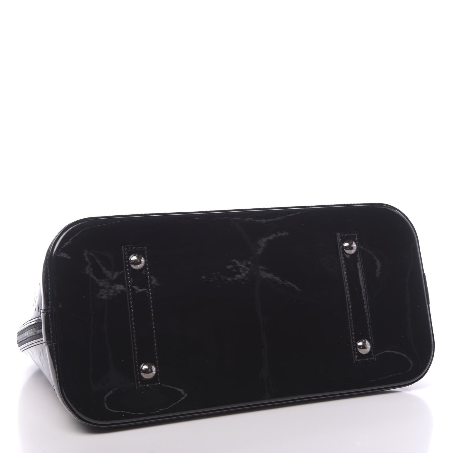 Louis Vuitton Vernis Alma GM Noir Magnetique 4 of 9