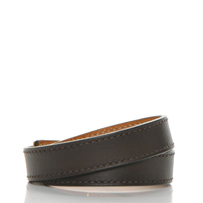 Hermes Swift Kelly Double Tour Bracelet S Chocolate 3 of 9