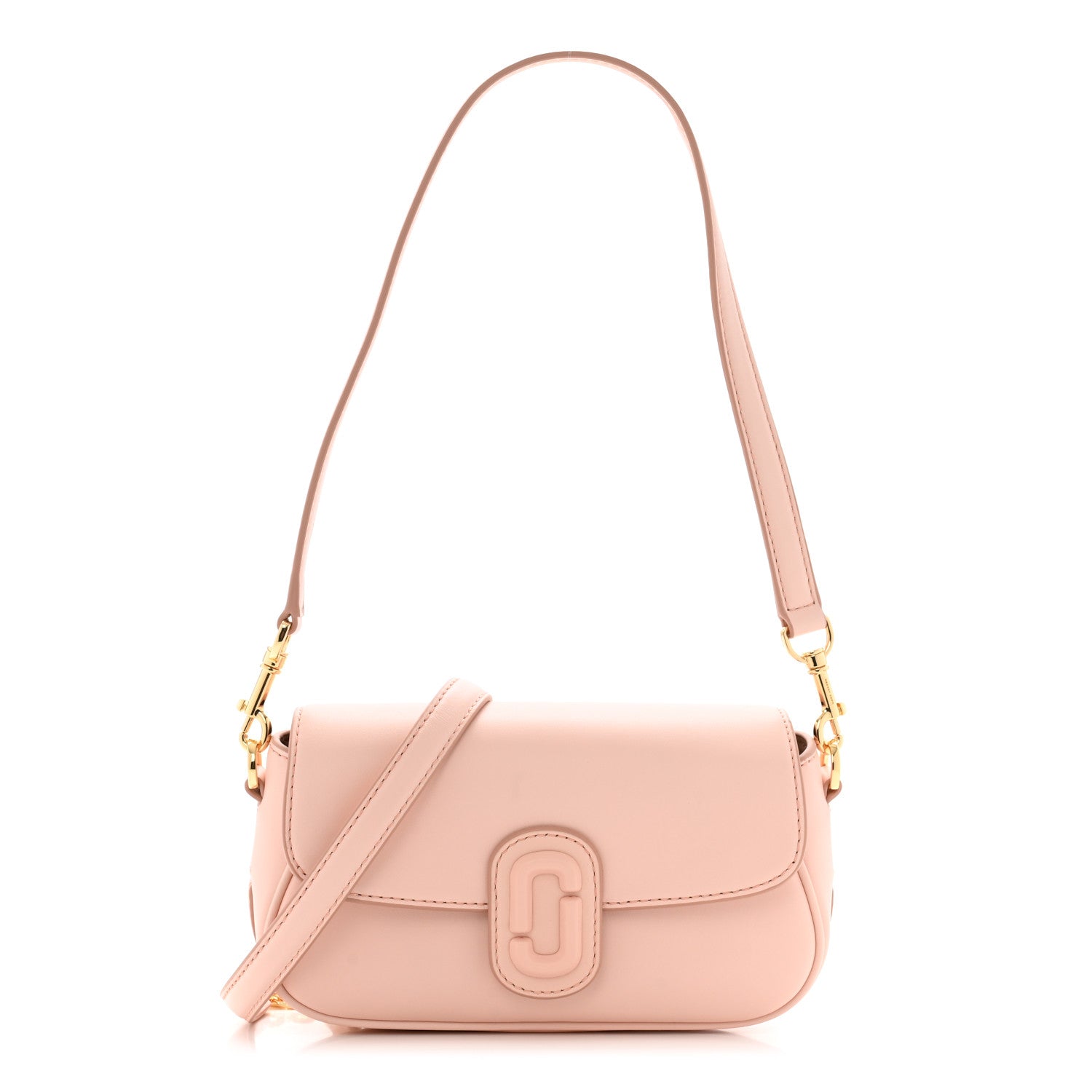 Marc Jacobs Calfskin Medium The Clover shoulder Bag Rose 1 of 11
