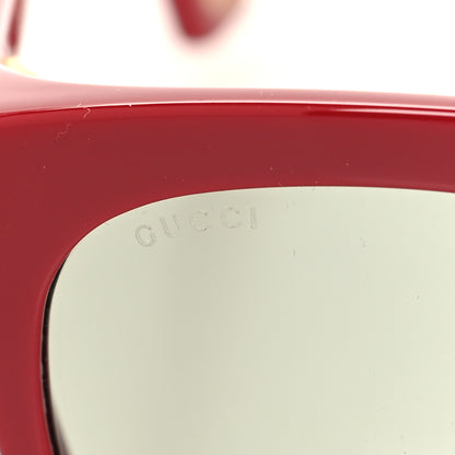 Gucci Square Frame GG0468S Sunglasses Red 7 of 8