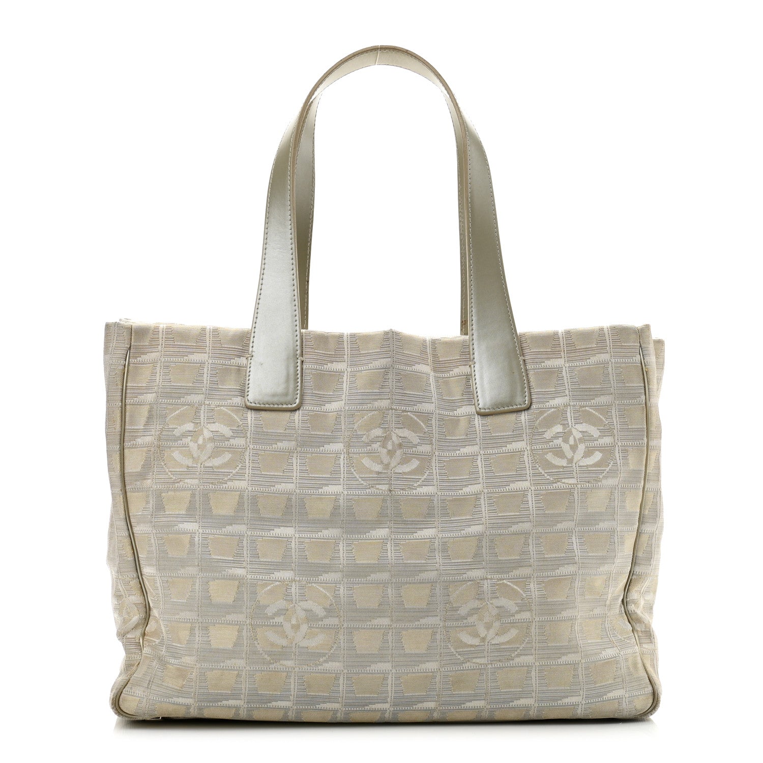 Chanel Nylon Medium Travel Tote Beige 1 of 35