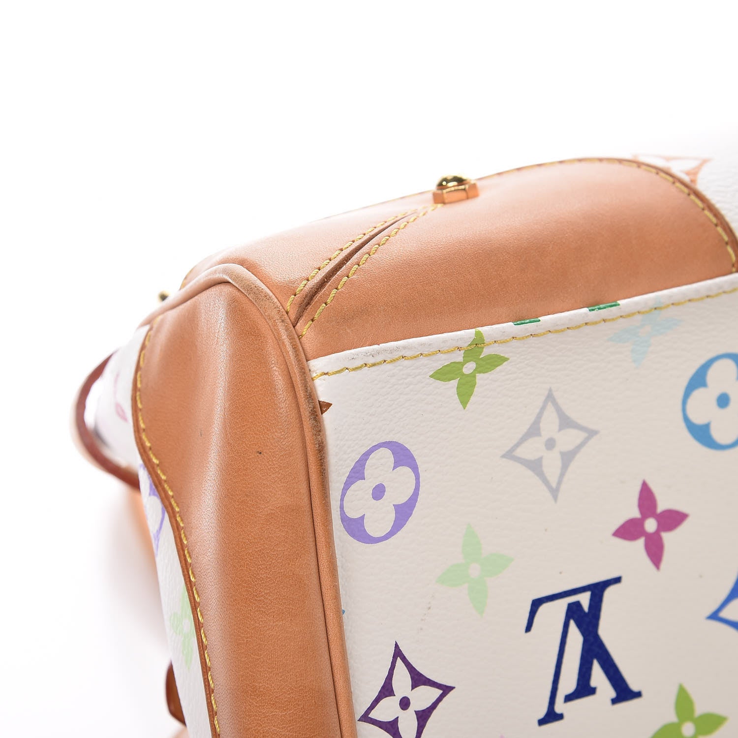 Louis Vuitton Monogram Multicolor Claudia White 11 of 17