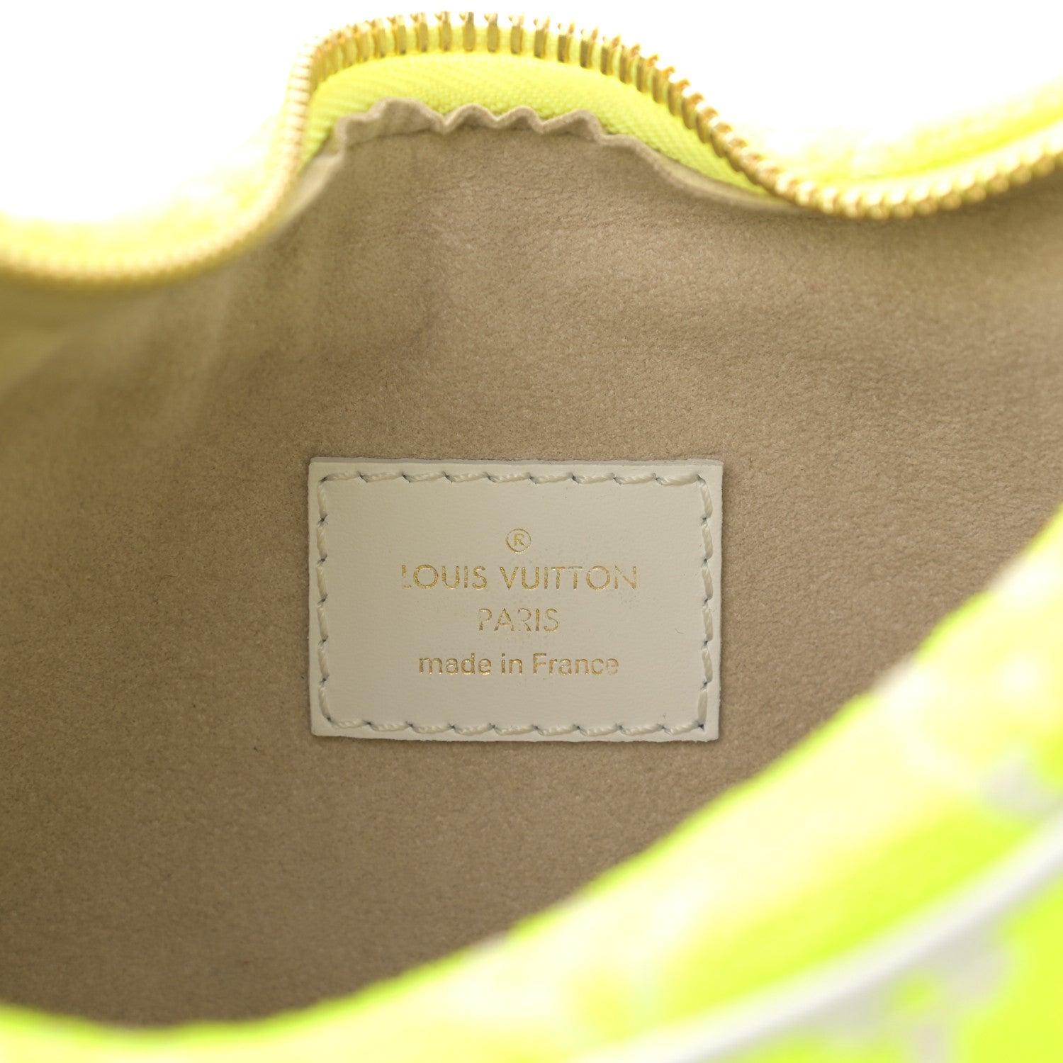 Louis Vuitton Monogram Jacquard Velvet Loop Yellow 6 of 11